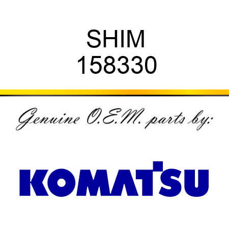 SHIM 158330
