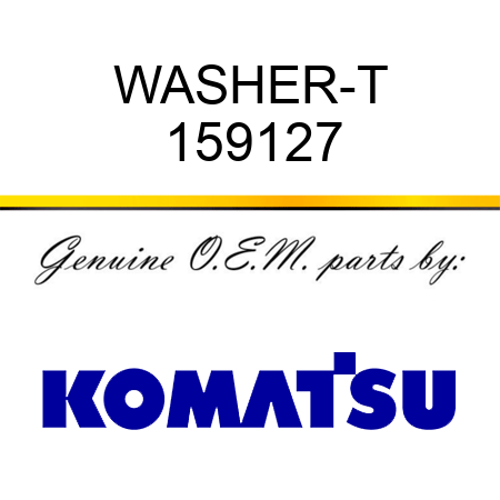 WASHER-T 159127