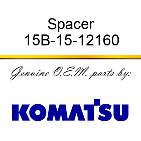 Spacer 15B-15-12160