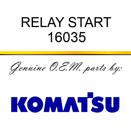 RELAY, START 16035
