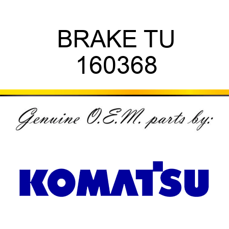 BRAKE TU 160368