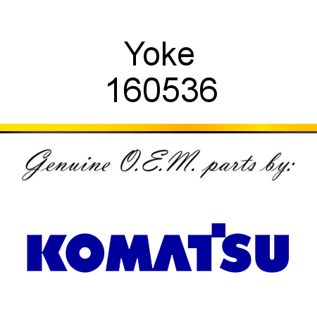 Yoke 160536