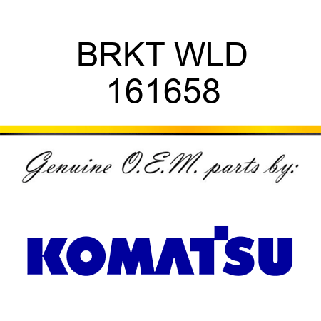 BRKT WLD 161658