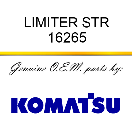 LIMITER, STR 16265