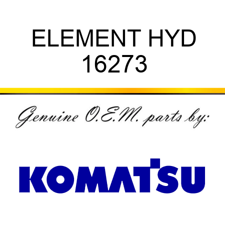 ELEMENT, HYD 16273