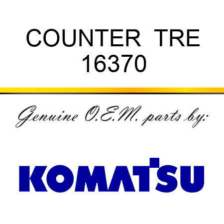 COUNTER  TRE 16370