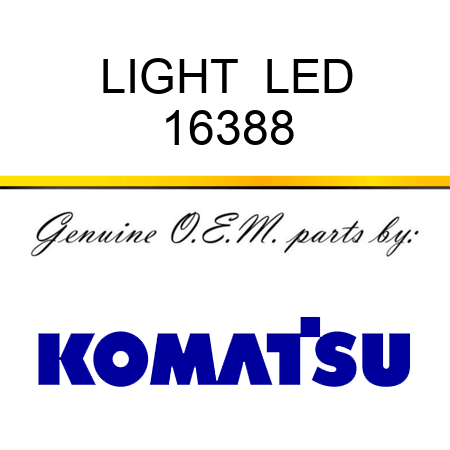 LIGHT  LED 16388