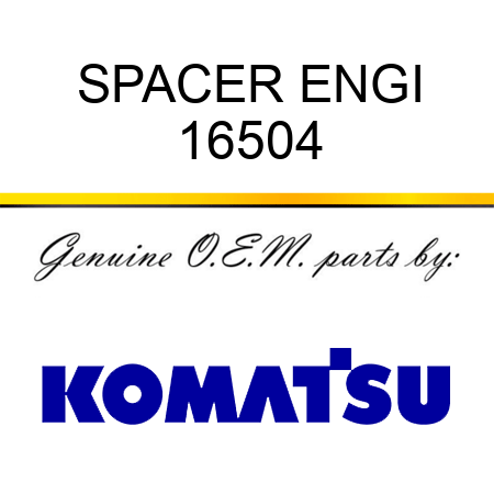 SPACER, ENGI 16504