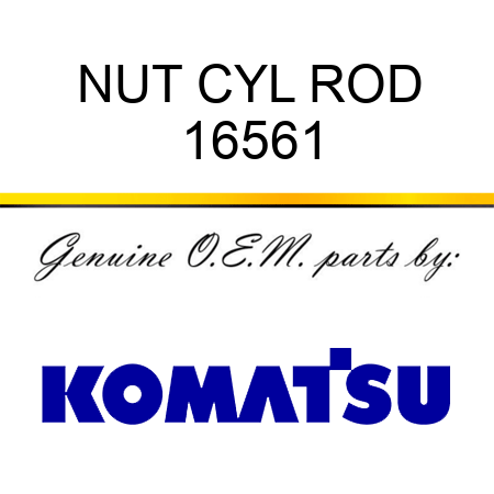 NUT, CYL ROD 16561