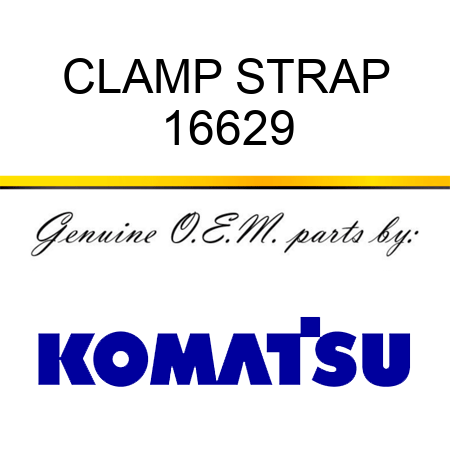 CLAMP, STRAP 16629