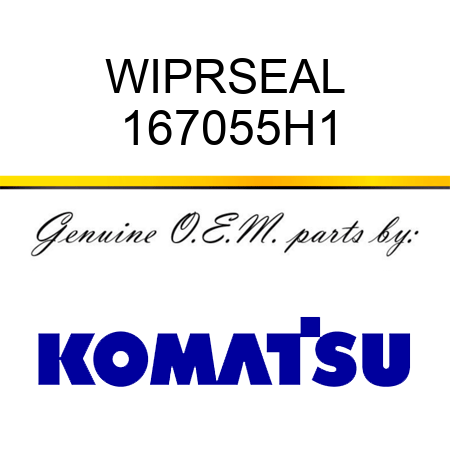 WIPRSEAL 167055H1