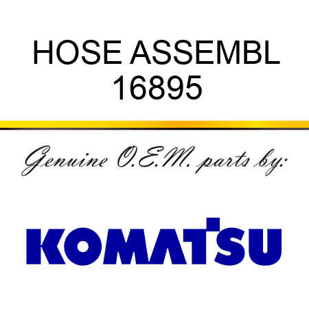 HOSE ASSEMBL 16895