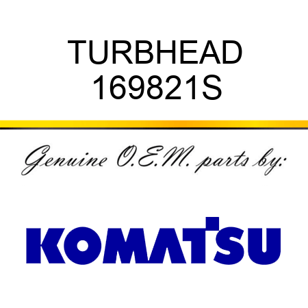 TURBHEAD 169821S