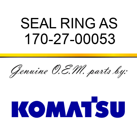 SEAL RING AS 170-27-00053