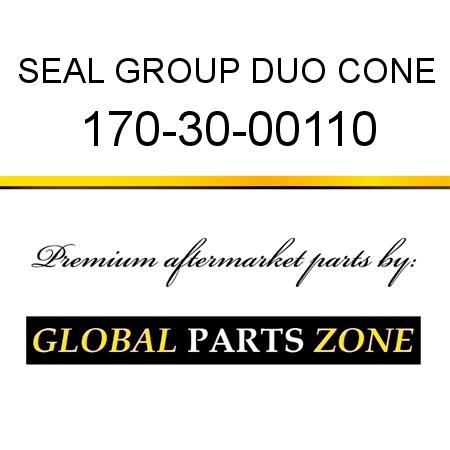 SEAL GROUP, DUO CONE 170-30-00110