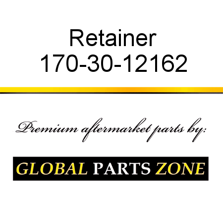 Retainer 170-30-12162