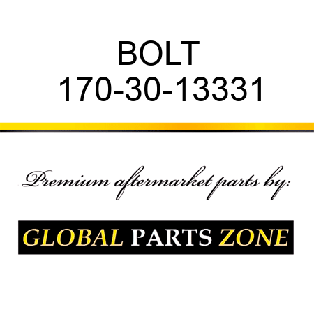 BOLT 170-30-13331