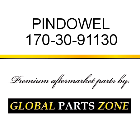 PIN,DOWEL 170-30-91130