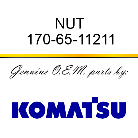 NUT 170-65-11211