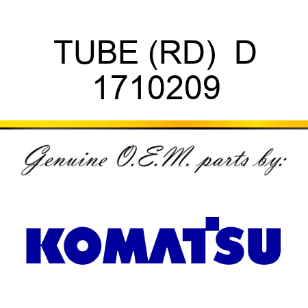 TUBE (RD)  D 1710209