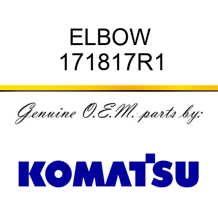 ELBOW 171817R1