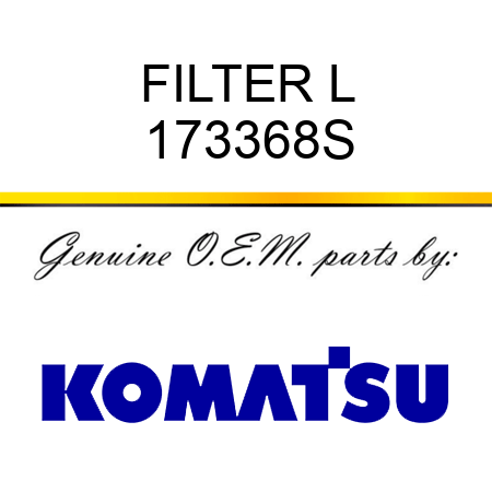 FILTER L 173368S