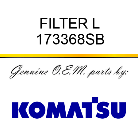 FILTER L 173368SB