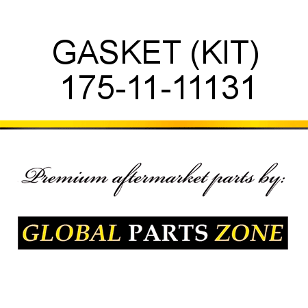 GASKET (KIT) 175-11-11131