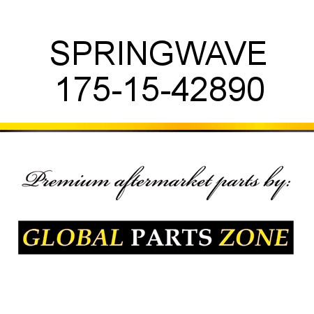 SPRING,WAVE 175-15-42890