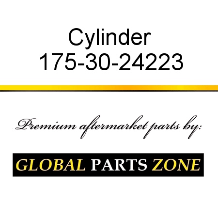 Cylinder 175-30-24223