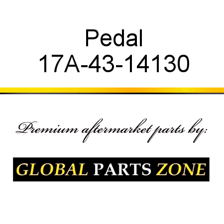 Pedal 17A-43-14130