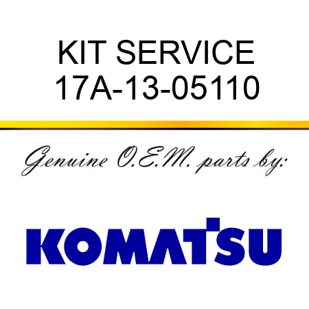 KIT, SERVICE 17A-13-05110