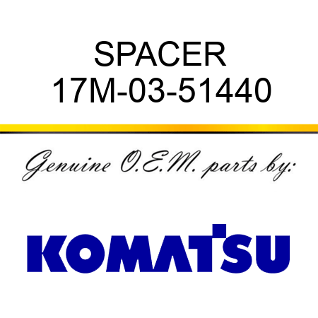 SPACER 17M-03-51440