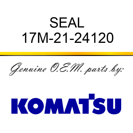 SEAL 17M-21-24120