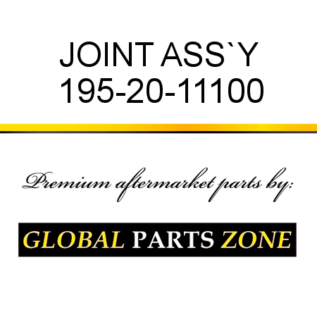 JOINT ASS`Y 195-20-11100