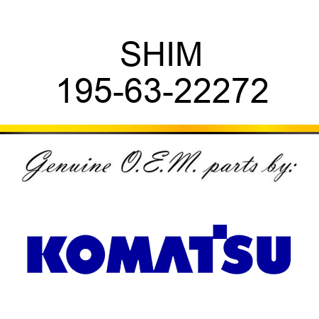 SHIM 195-63-22272