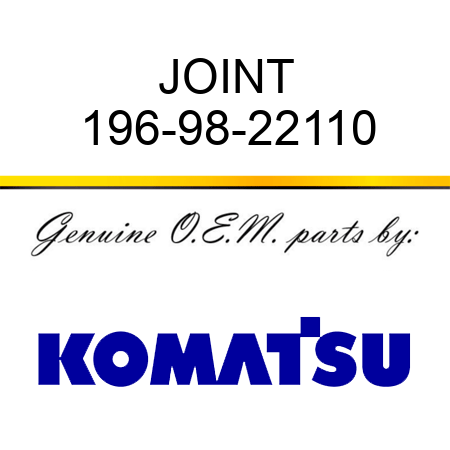 JOINT 196-98-22110