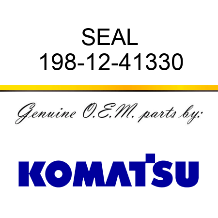 SEAL 198-12-41330