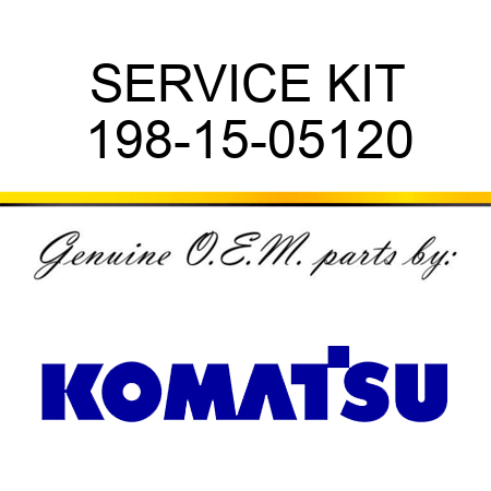 SERVICE KIT 198-15-05120