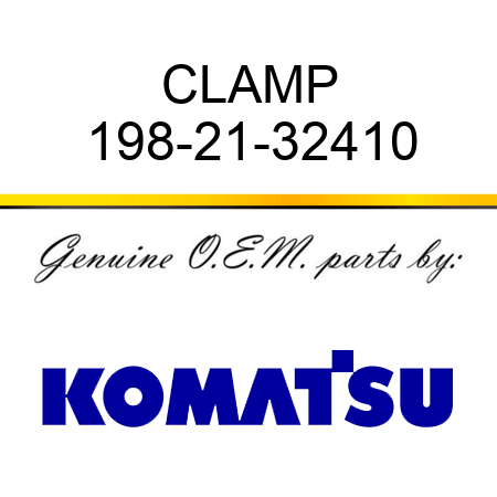 CLAMP 198-21-32410
