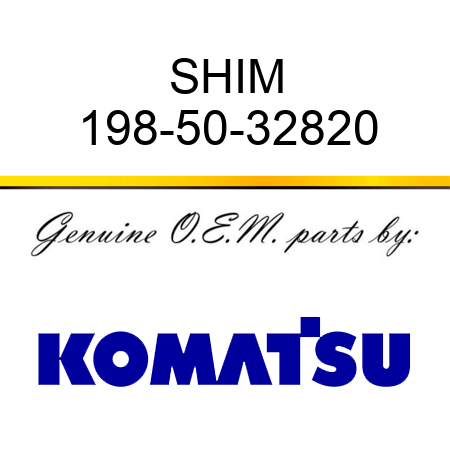 SHIM 198-50-32820