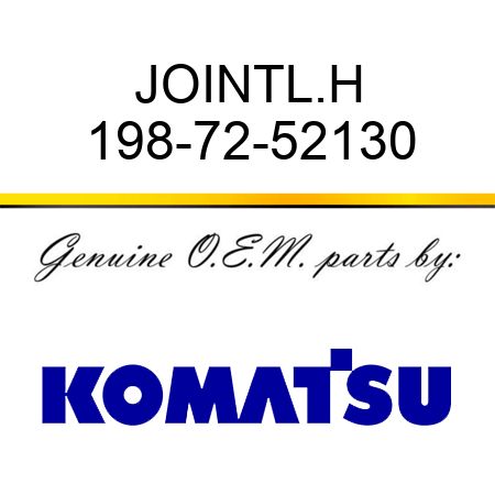 JOINT,L.H 198-72-52130