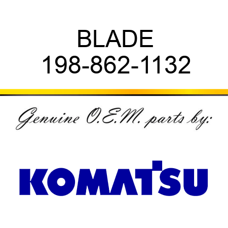 BLADE 198-862-1132