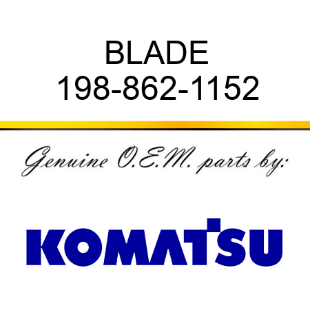 BLADE 198-862-1152
