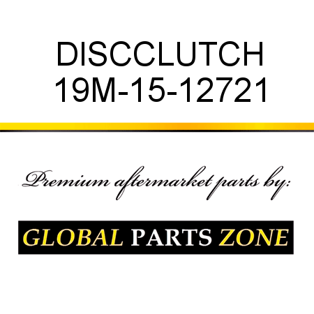 DISC,CLUTCH 19M-15-12721
