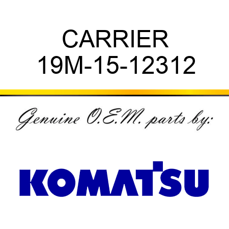 CARRIER 19M-15-12312
