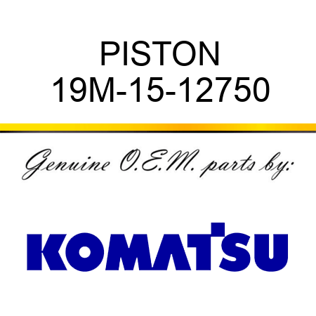 PISTON 19M-15-12750