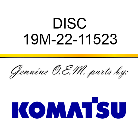 DISC 19M-22-11523