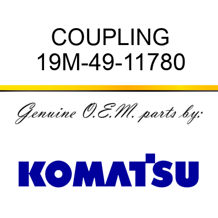 COUPLING 19M-49-11780