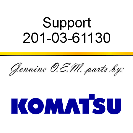 Support 201-03-61130